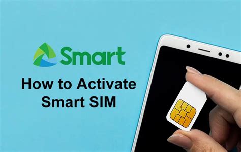 How to Activate Your Smart SIM (LTE and 5G) .